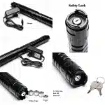 Pointeur Laser Bleu 40000mW Puissant Focusable avec Clés de Sécurité​ – Image 3