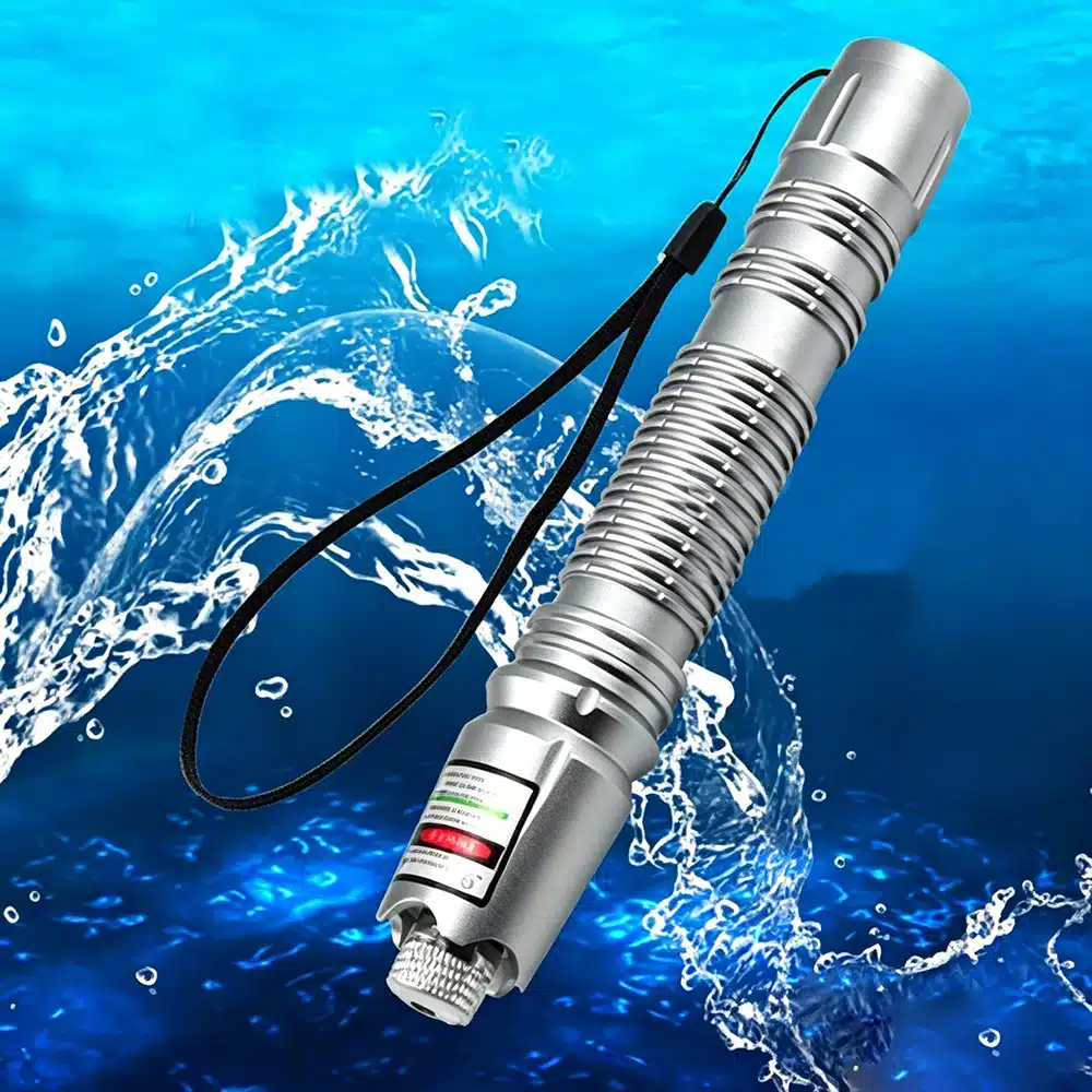 Pointeur Laser 250mW Vert Professionnel Pointeur Laser 250mW Vert Professionnel avec Lentille Réglable – Image 1
