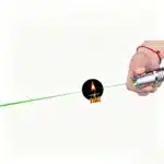 Pointeur Laser 250mW Vert Professionnel avec Lentille Réglable – Image 7