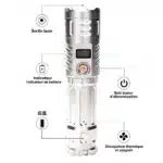 Vente 4000mW Pointeur Laser Vert Puissant  Lumière verte, Longue Portée, Haute Puissance, Rechargeable, Forte Luminosité – Image 2