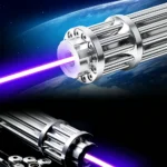 Laser Pointeur Puissant 5000mw Beu Focusable et Étanche