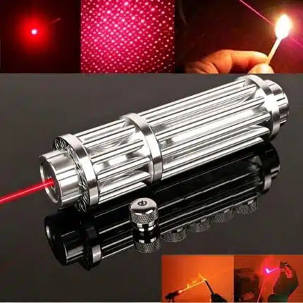 Acheter Pointeur Laser Rouge 500mW Puissant Étanche et Meilleur Prix