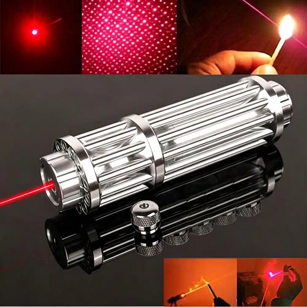 Acheter Pointeur Laser Rouge 500mW Puissant Étanche et Meilleur Prix