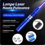 1W Laser Bleu Pas Cher