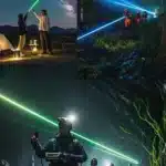 800mW Lampe Torche Laser Vert Puissant Longue Distance