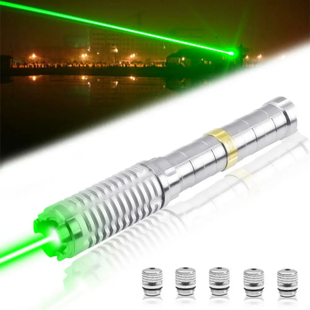1W Pointeur Laser Vert Ultra Puissant Pour Militaire