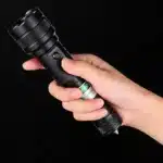 2 en 1 Lampe Torche LED Laser Vert 200mw Puissant Rechargeable