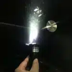2 en 1 Lampe Torche LED Laser Vert 200mw Puissant Rechargeable